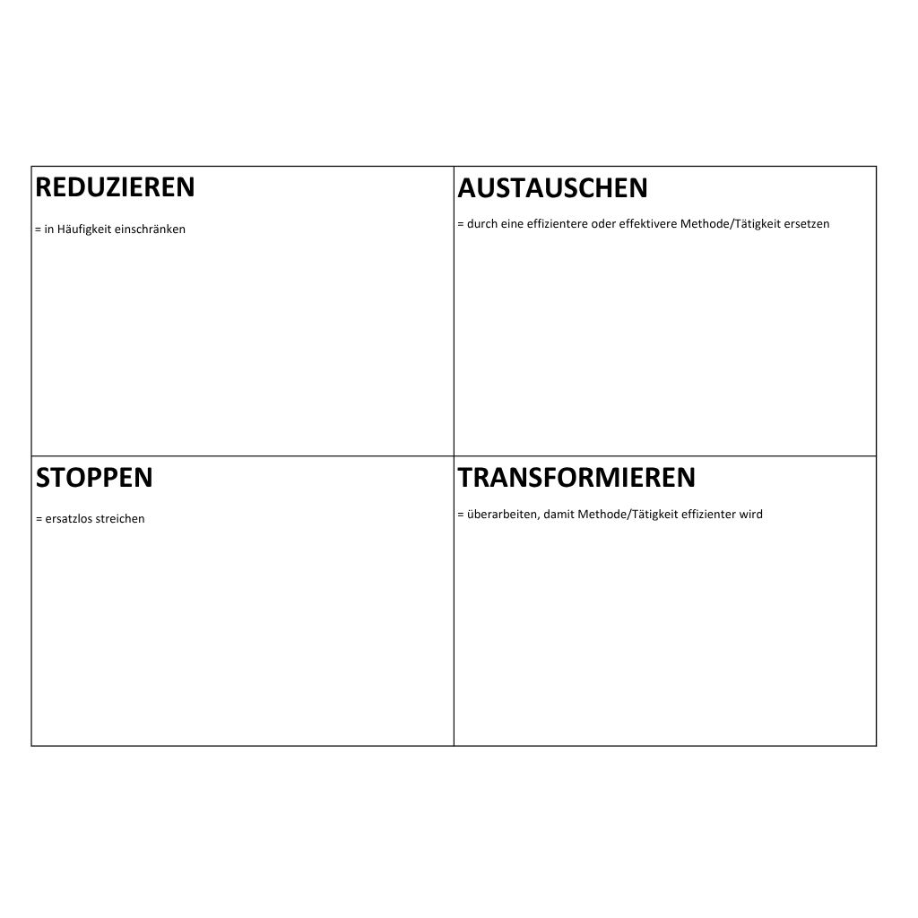 RAST-Schema mit Erklärungen